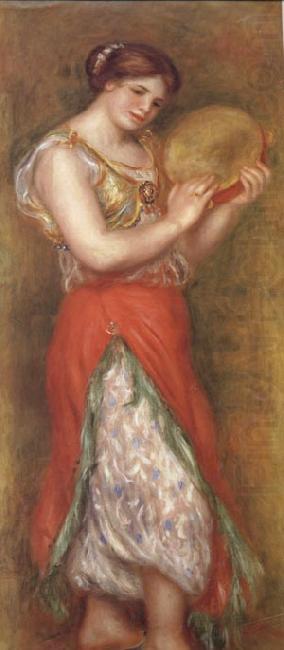 Pierre Renoir Dancing Girl with Tambourine china oil painting image